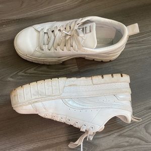 Puma Mayze Classic Sneakers in White